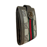 Gucci GG Vintage Sherry Line Compact Wallet