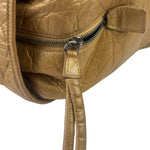 Chanel Gold Quilted Lambskin Lady Braid Flap Bag 2005