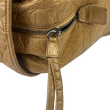 Chanel Gold Quilted Lambskin Lady Braid Flap Bag 2005