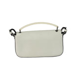 Fendi x Marc Jacobs White Leather Mini Baguette