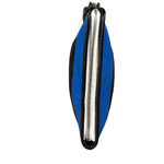 Balenciaga Tricolor Leather Bazaar Striped Pouch