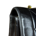 Chanel CC Diana Flap Bag Black 1994