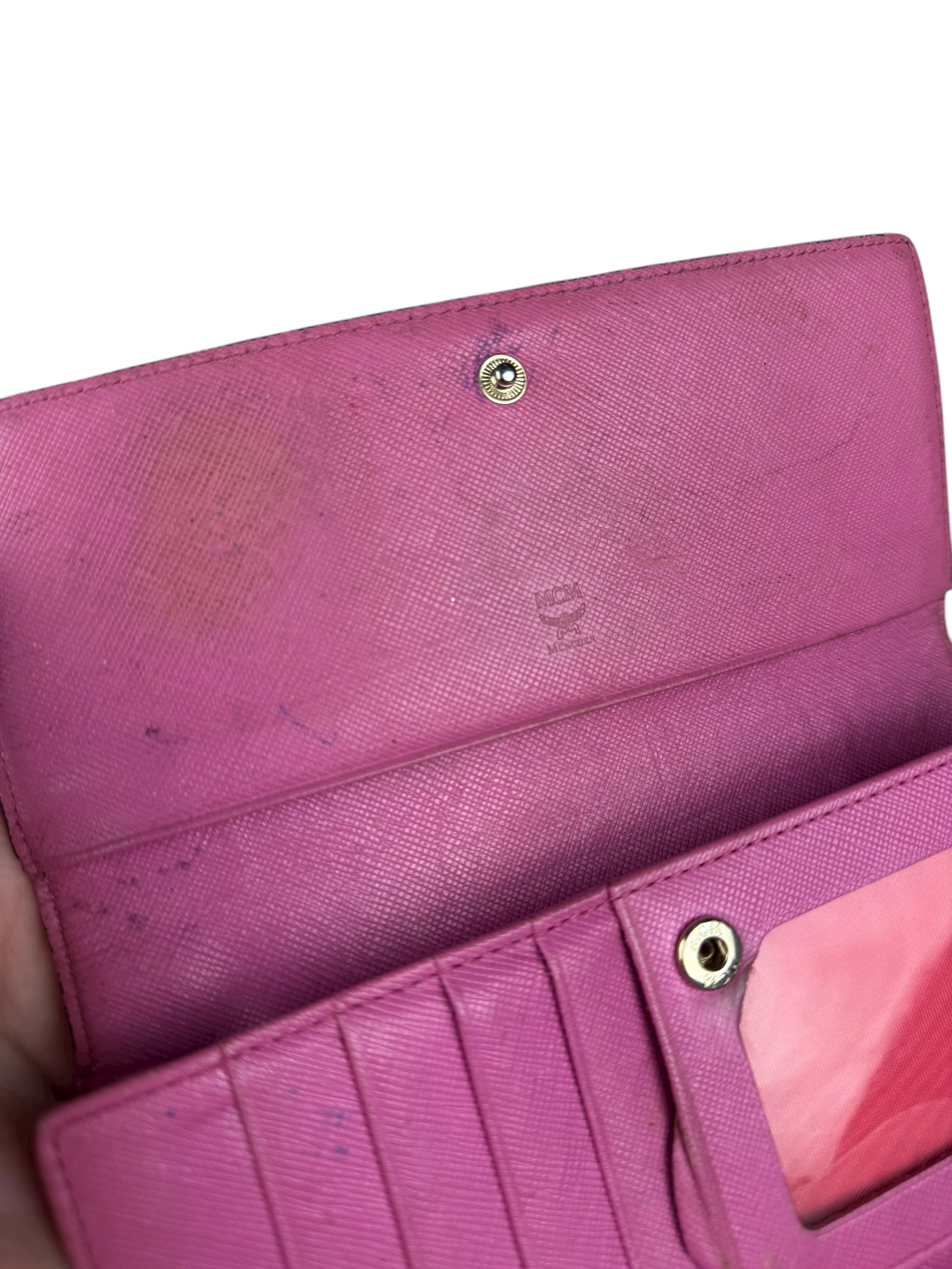 MCM Monogram Long Wallet