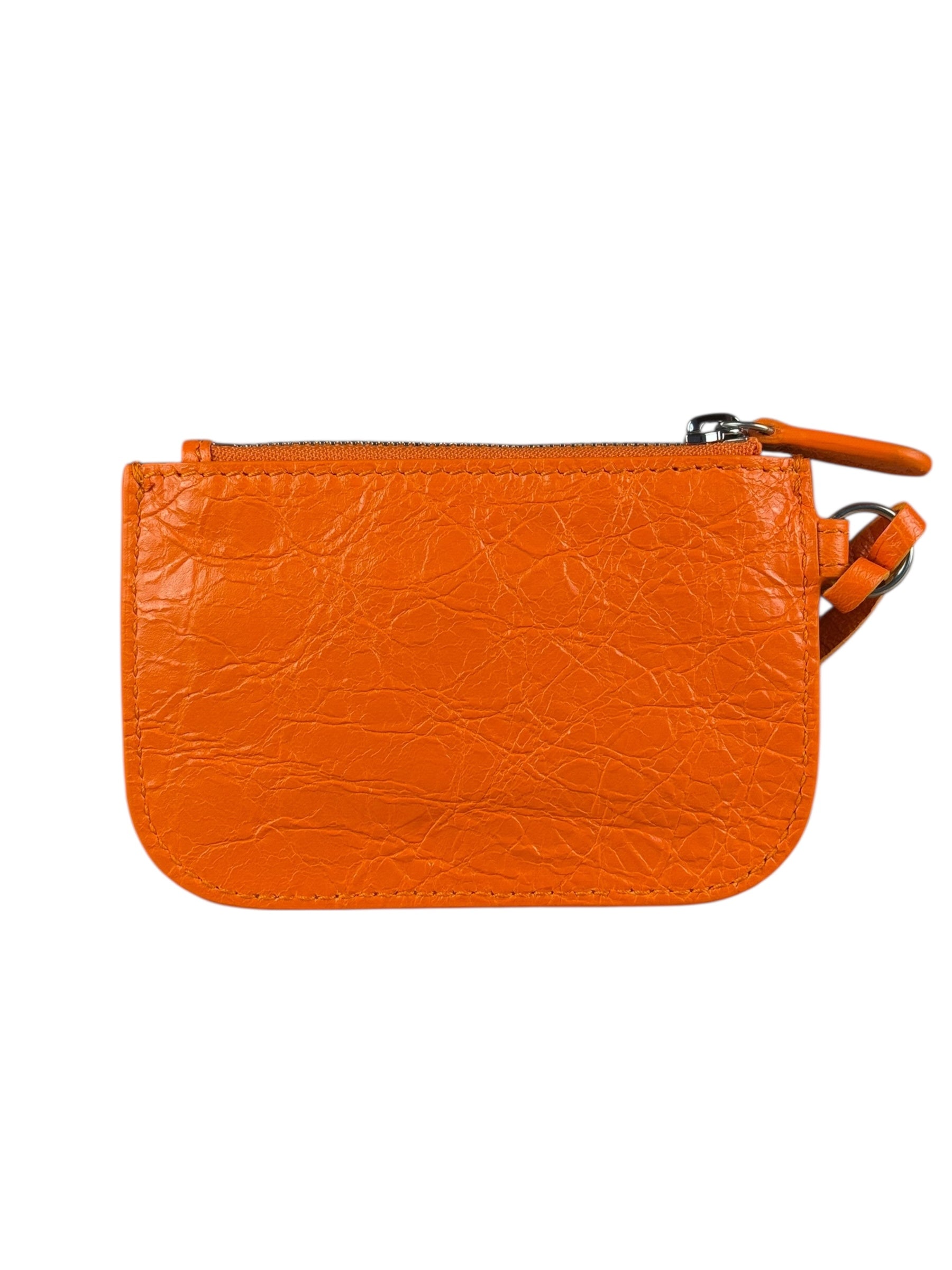 Balenciaga Le Cagole Zip Pouch Orange