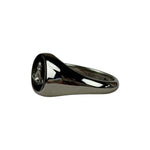 Vivienne Westwood Silver Logo Seal Ring
