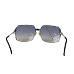 YSL Silver Square Frame Sunglasses