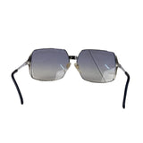 YSL Silver Square Frame Sunglasses