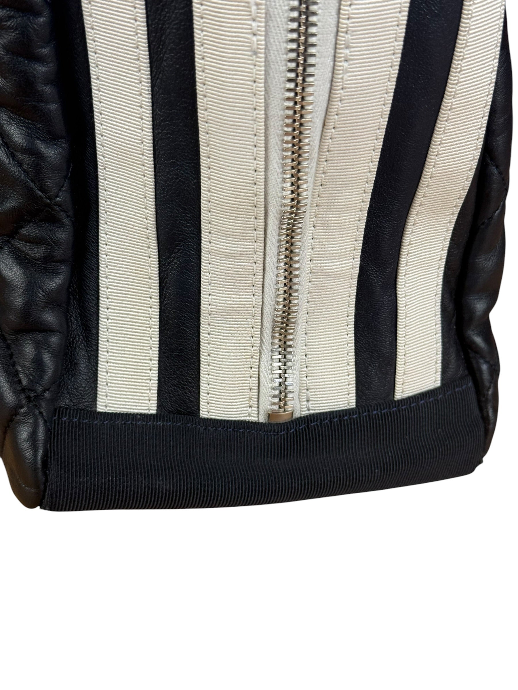 Chanel Navy Quilted Leather Lido Chain Shoulder Tote 2009