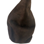 Loewe Vintage Brown Python Embossed Tote