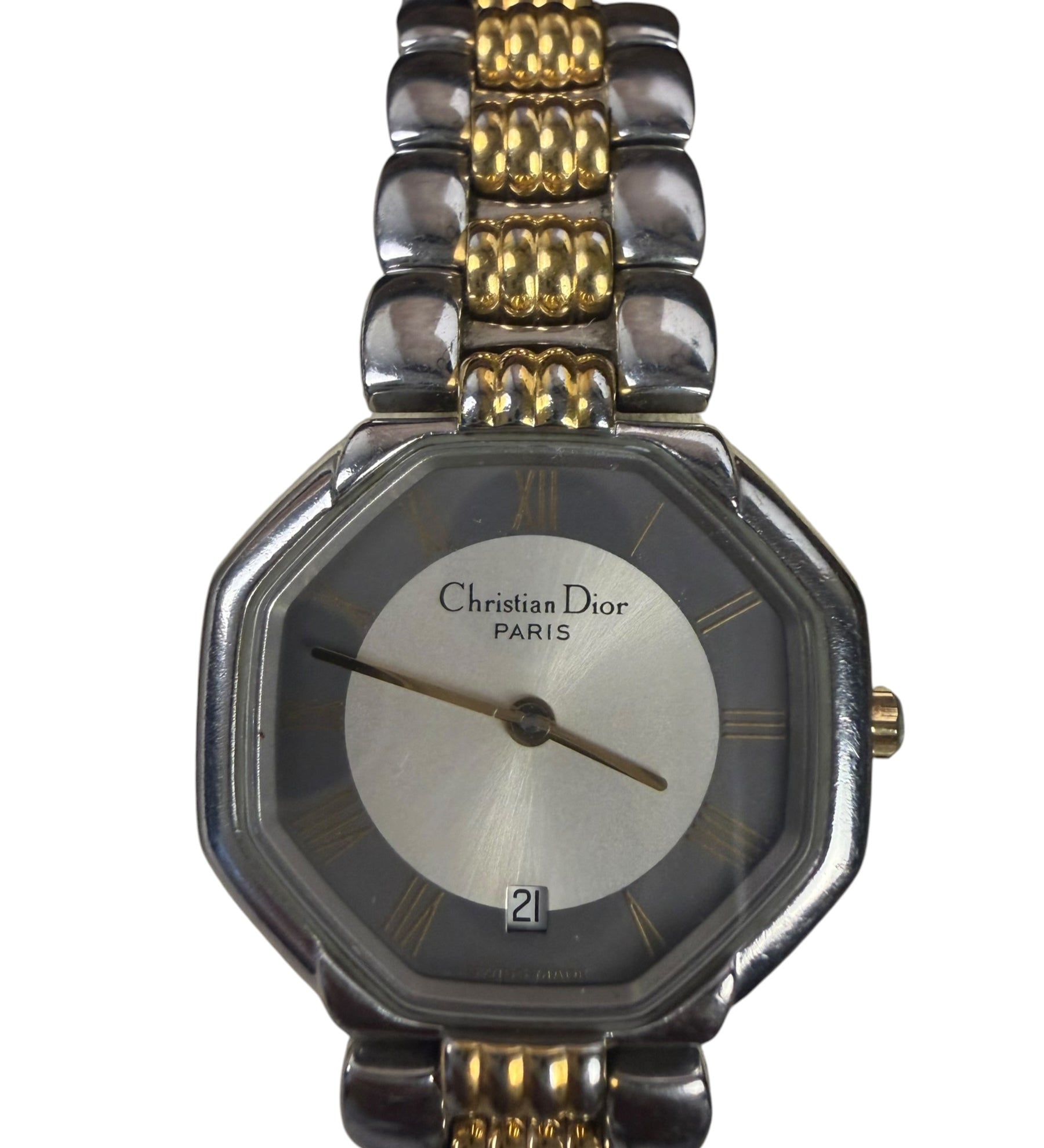 Christian Dior 2 Tone Octagon Datejust