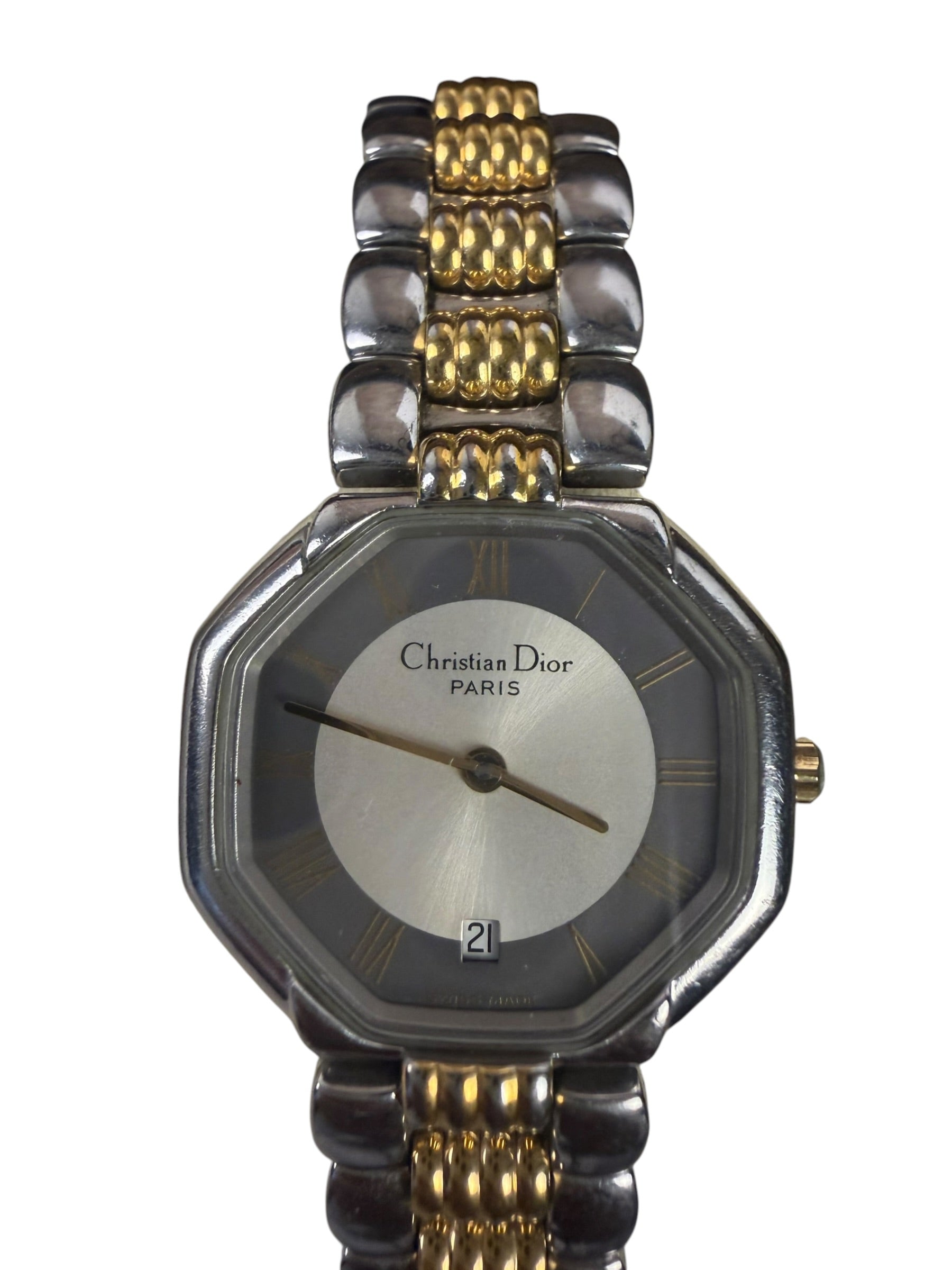 Christian Dior 2 Tone Octagon Datejust