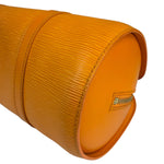 Louis Vuitton Orange Epi Leather Soufflot Handbag
