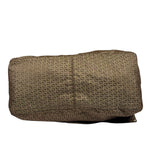 Fendi Brown Leather Trim Zucca Mamma Forever Baguette