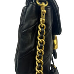 Coach Black Nappa Leather Tabby Shoulder Bag