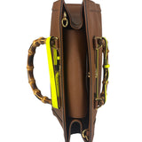 Gucci Diana Large Brown Tote Bamboo Handles