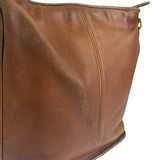 Coach Vintage Brown Leather Legacy Zip Crossbody Bag