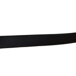 Prada Silver Emblem Leather Belt