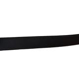Prada Silver Emblem Leather Belt