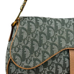 Christian Dior Vintage Trotter Saddle Shoulder Bag