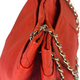 Chanel Red Quilted Leather Natural Beauty Chain Tote 2010