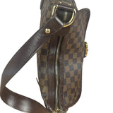 Louis Vuitton Coated Canvas Damier Ebene Highbury Shoulder Bag