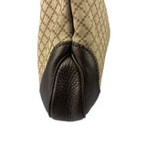 Gucci Brown Leather Trim Jackie 1961 Hobo Bag