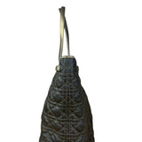 Christian Dior Cannage Quilted Panarea Tote Bag Black