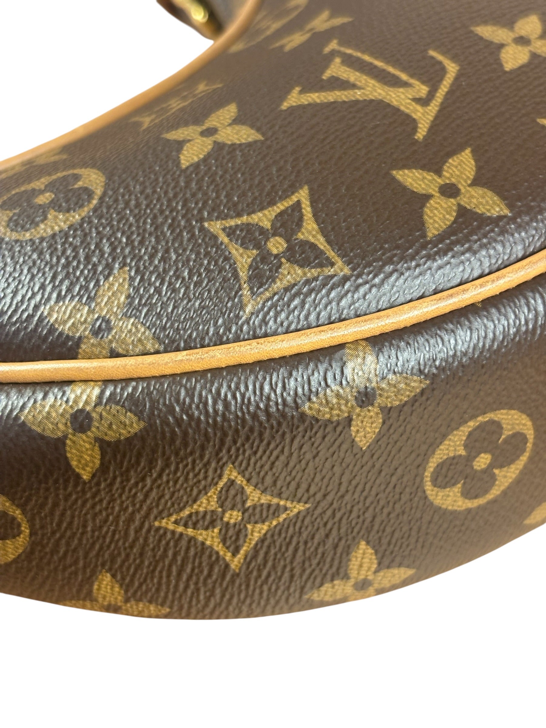 Louis Vuitton Coated Canvas Monogram Loop Shoulder Bag