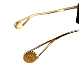 Gucci Rhinestone Square Sunglasses