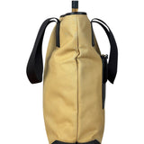 Gucci Vintage Brown Canvas Zip Tote