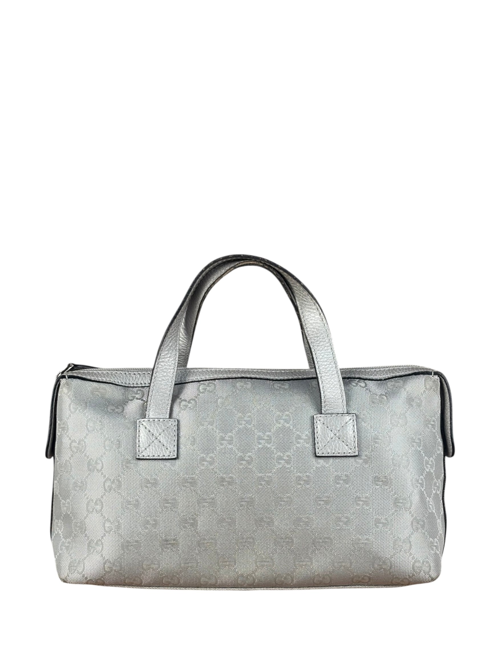 Gucci Vintage GG East-West Boston Bowling Handbag