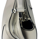 Fendi Cream Leather Latte Two-Way Bag