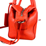 Balenciaga Red Leather Infanta Mini Boston Bag