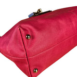 Loewe Fucshia Padlock Shoulder Pochette