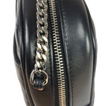 Yves Saint Laurent Black Leather Mini Lou Camera Bag
