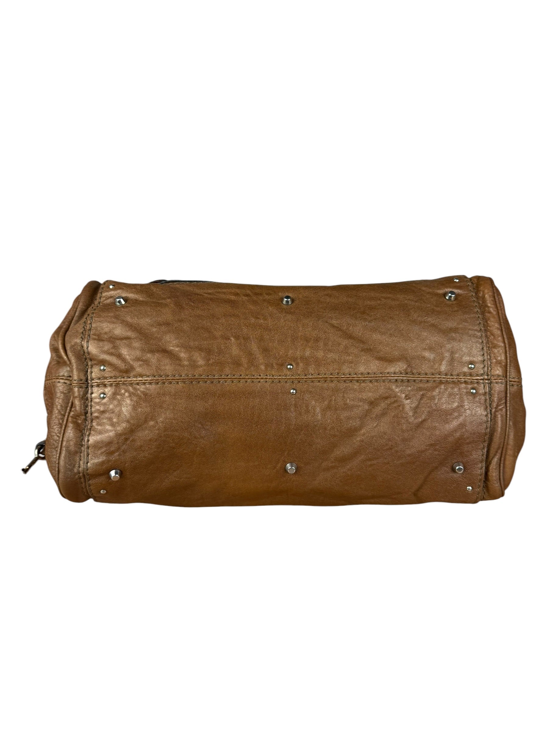 Chloe Vintage Brown Paddington Leather Handbag