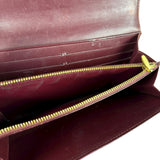 Louis Vuitton Monogram Vernis Long Wallet Amarante