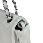 Chanel Bicolor Medium Leather Flap Bag Beige '08