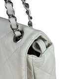 Chanel Bicolor Medium Leather Flap Bag Beige '08