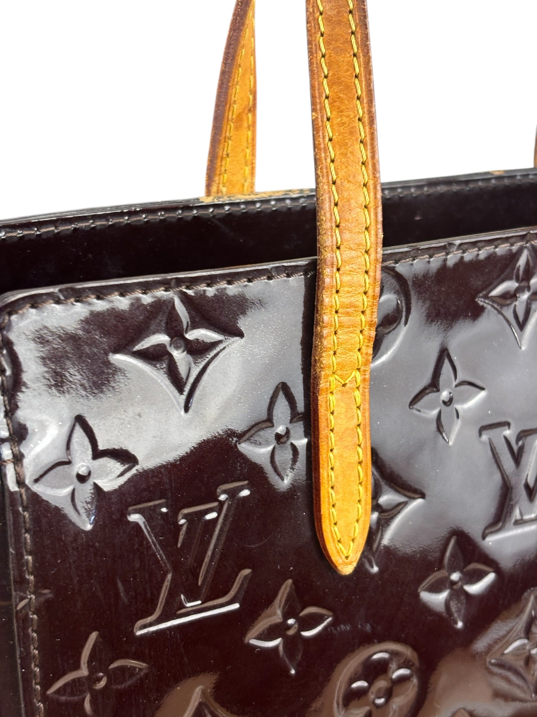 Louis Vuitton Monogram Vernis Catalina Hand Bag BB