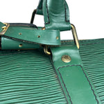 Louis Vuitton Vintage Borneo Green Epi Keepall Bag