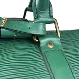 Louis Vuitton Vintage Borneo Green Epi Keepall Bag