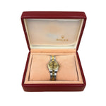 Rolex Oyster Perpetual 2 Tone Champagne Dial 1990