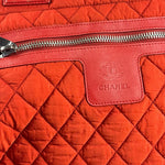 Chanel Red Nylon Coco Cocoon Tote Bag 2009