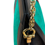 Gucci Suede Web Ophidia Chain Shoulder Bag