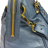 Balenciaga Mist Blue Leather Sunday City Bag
