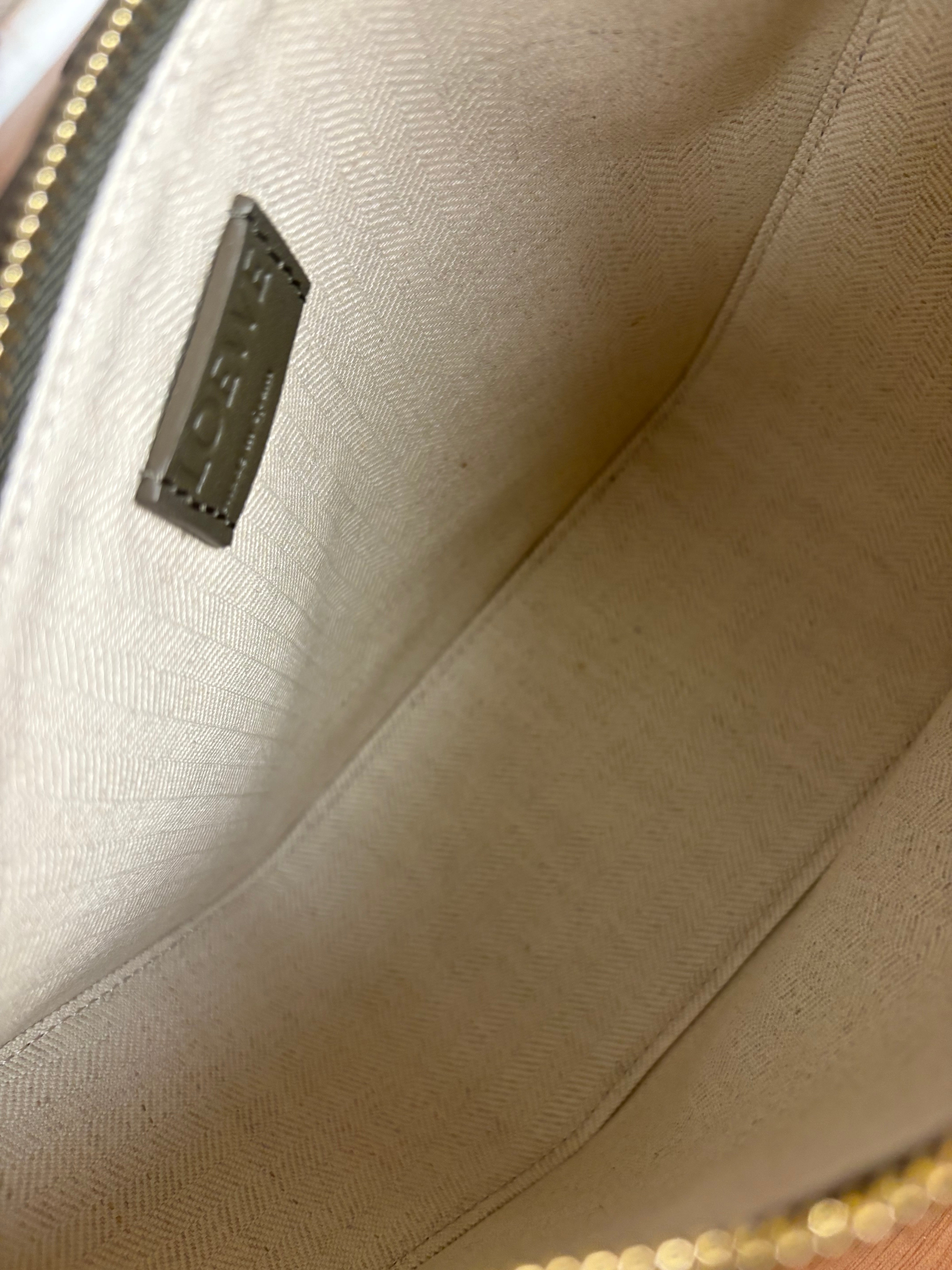 Loewe Mini Leather Hammock Hobo Bag