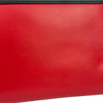 Louis Vuitton Red Leather City Steamer Handbag MM