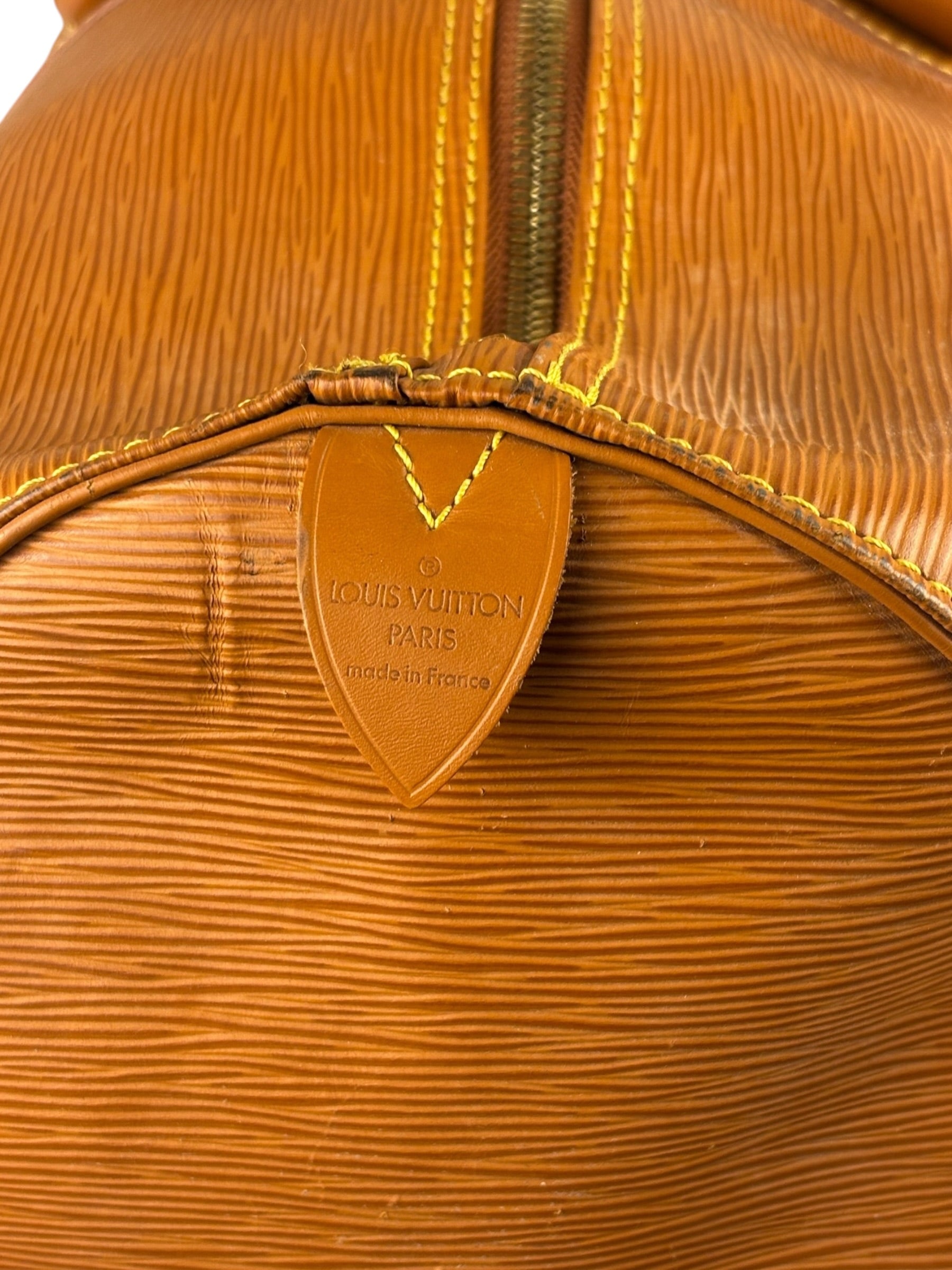 Louis Vuitton Vintage Epi Leather Keepall Travel Bag