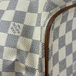 Louis Vuitton Vintage Monogram Damier Azur Saleya Shoulder Tote Bag